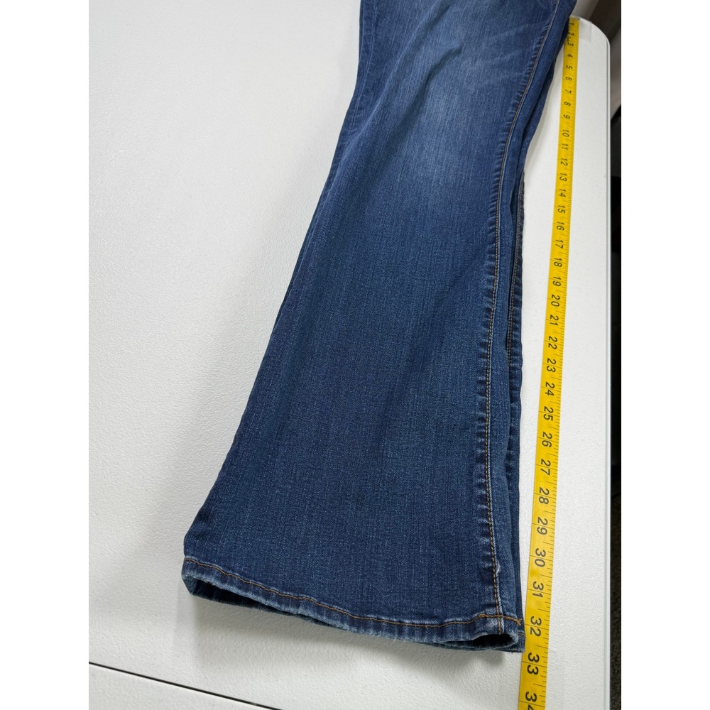 KUT from the Kloth Natalie Bootcut Jeans Womens 12 High Rise Fab Ab Medium Wash - Picture 5 of 9